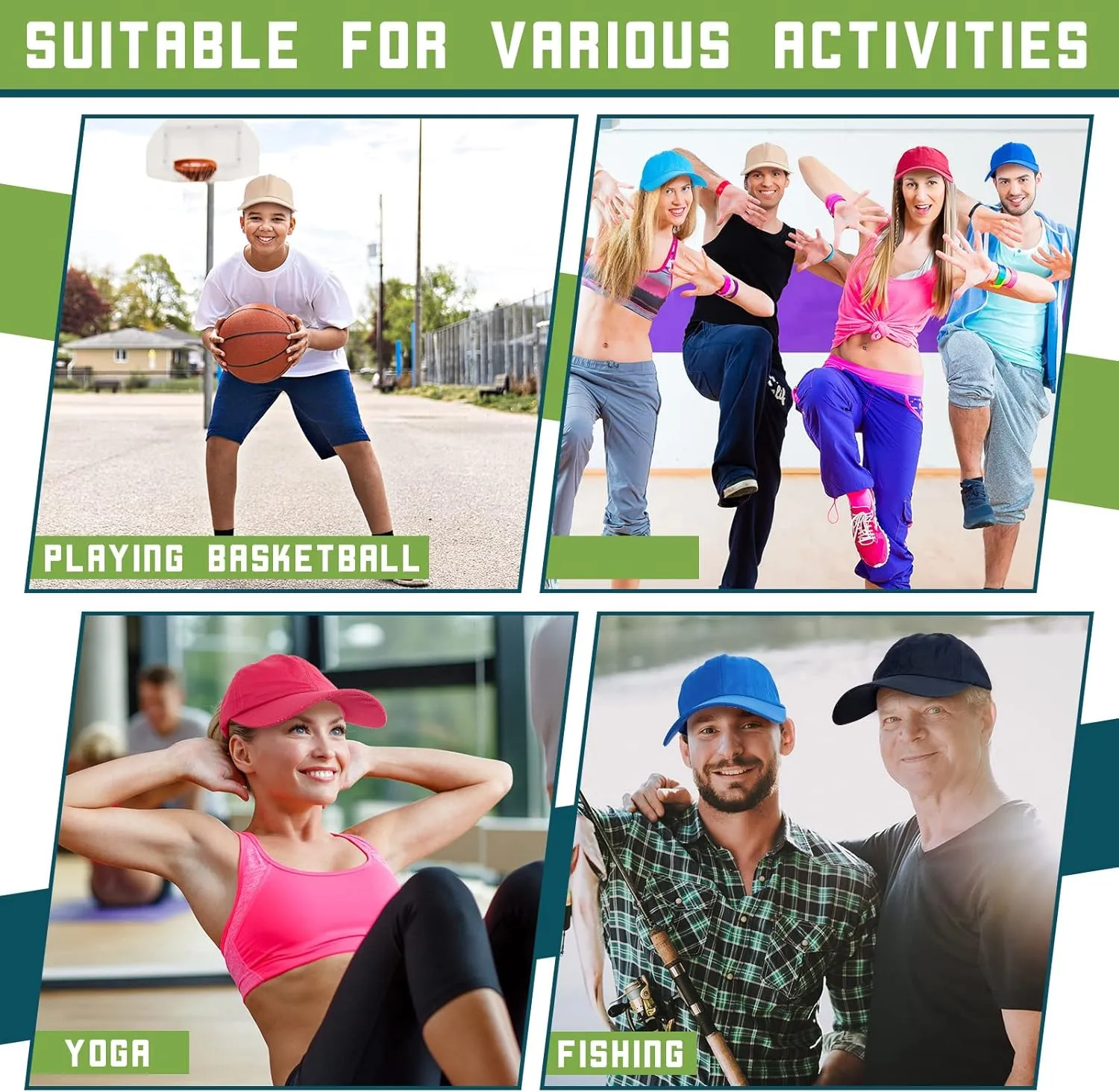 9 Pcs Mesh Baseball Cap Bulk Unisex Breathable Sun Hat Sports Running Hats Adjustable Size Plain Blank Trucker Hat