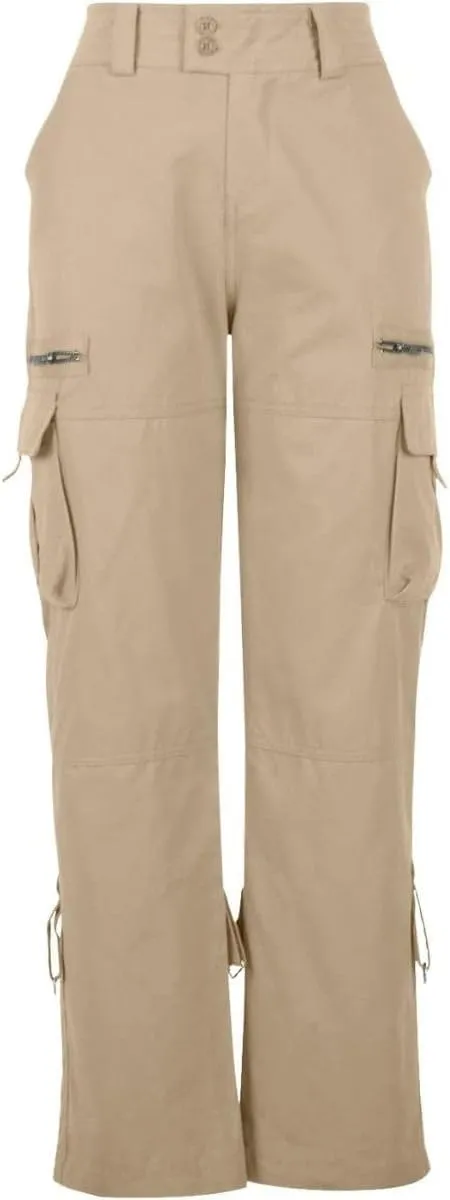Bengbobar Cargo Pants Women Wide Leg Trousers Women Y2k Fashion Pants Straight Casual Pants Tactical Trousers with Pockets