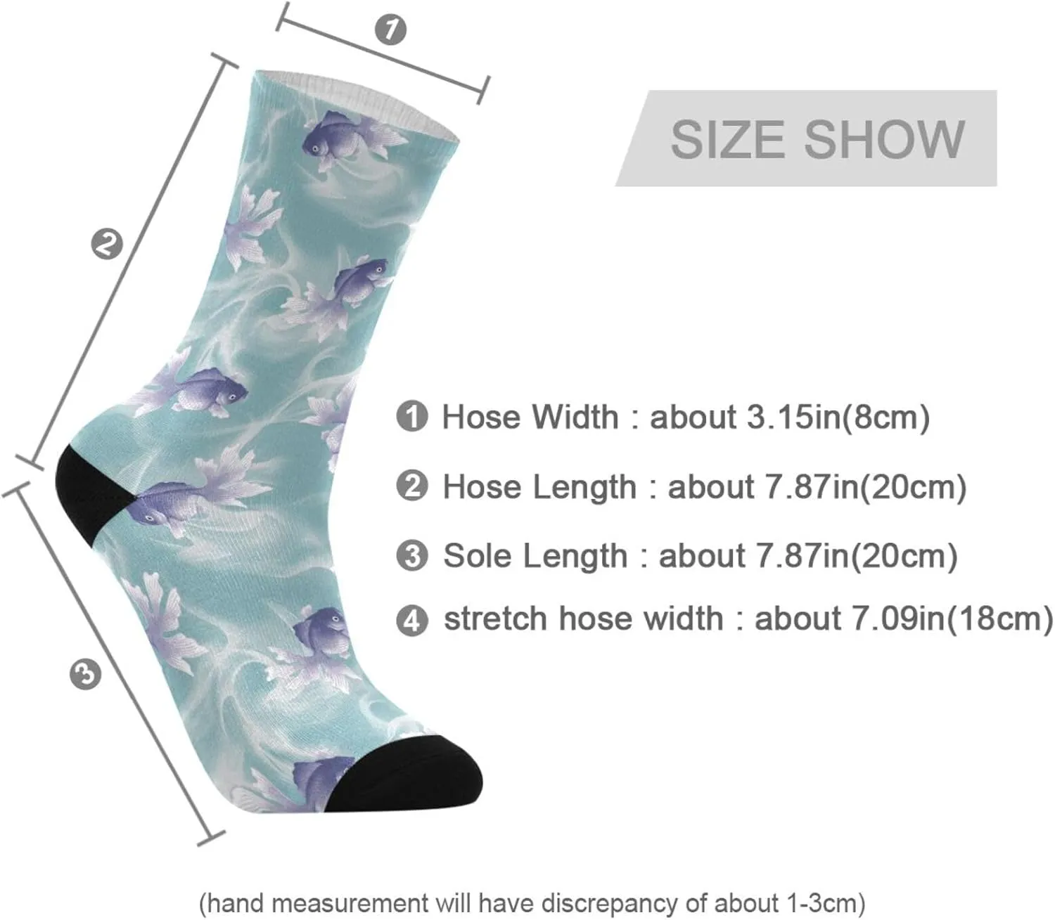 BGXW Fun Crew Socks For Men Women Funny Novelty Crazy Crew Socks Casual Dress Socks