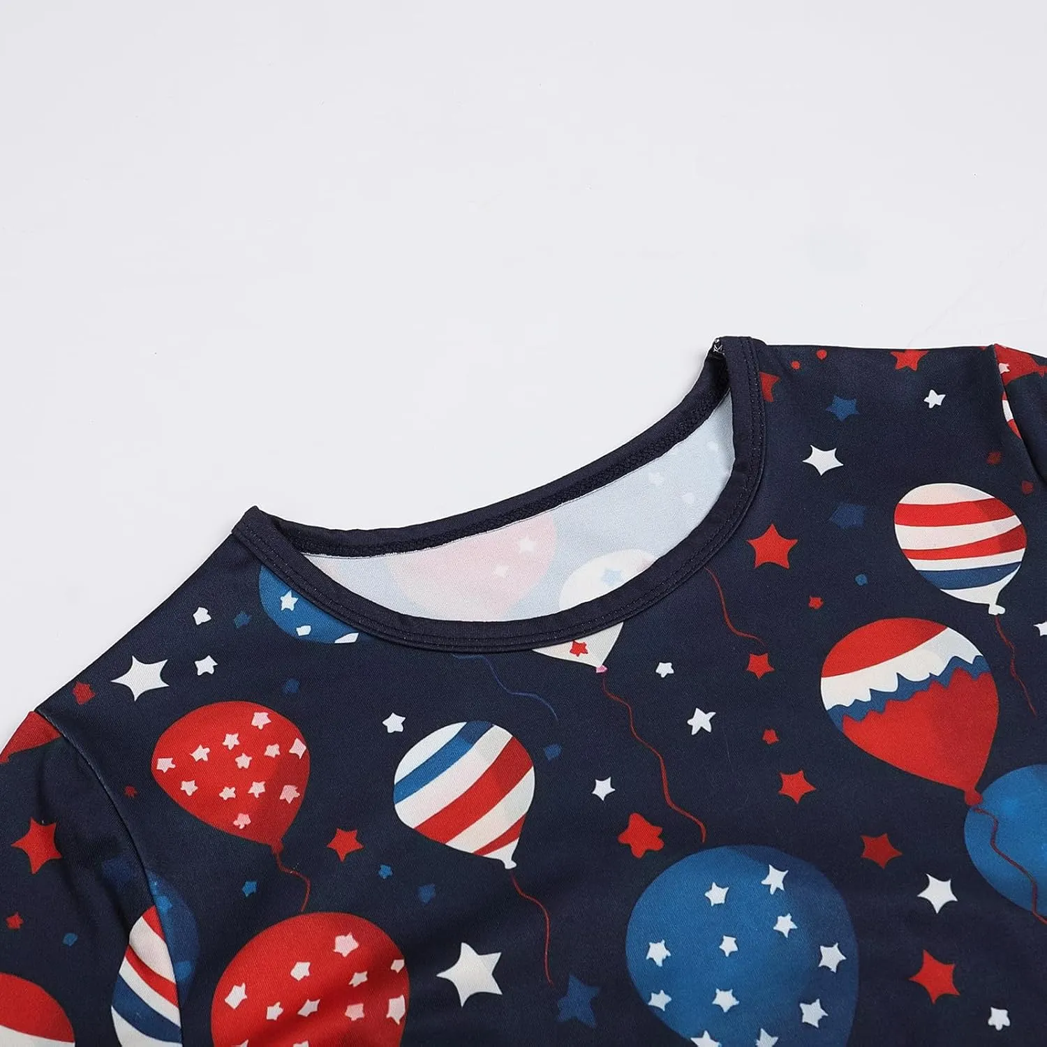Boys Girls 3D Graphic 4th of July Shirts Funny American Flag Tshirts Kids Short Sleeve Tees 5-12 Years