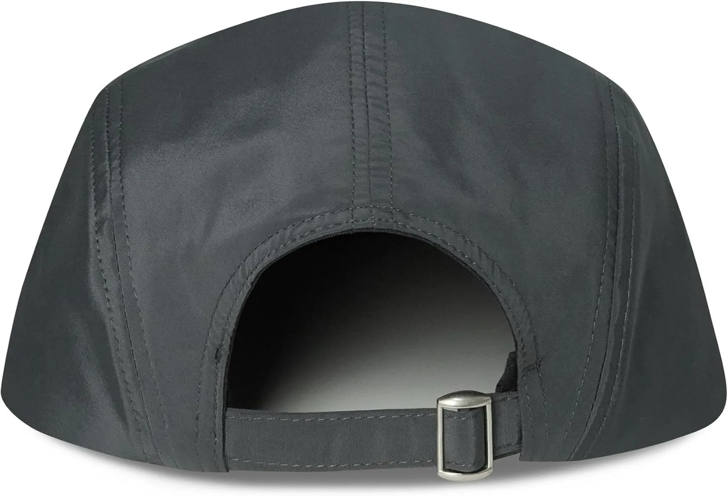 CLAPE Quick Dry 5 Panel Hat, UV Protection Short Flat Bill Baseball Cap Ajustable Unstructured Camper Hat for Outdoor Sport