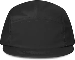 CLAPE Quick Dry 5 Panel Hat, UV Protection Short Flat Bill Baseball Cap Ajustable Unstructured Camper Hat for Outdoor Sport