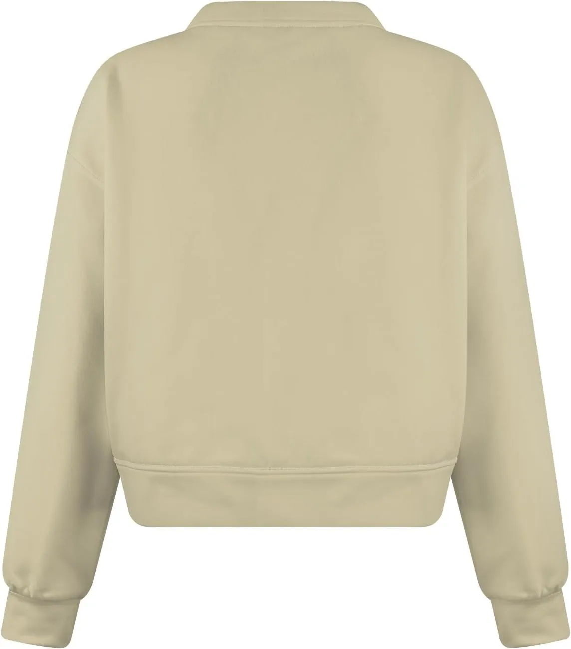 Cropped Sweatshirts for Women Oversized Casual Tunic V Neck Sweater Pullover Long Sleeve Sexy Comfy Fleece Pullover Tops