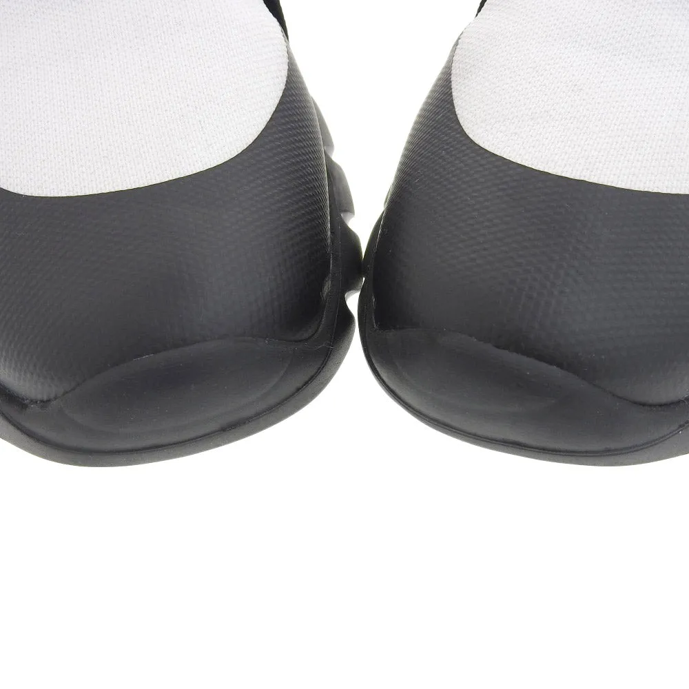 Fendi Canvas Belt Sneakers Black White