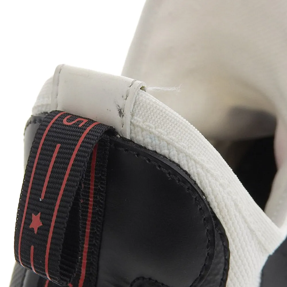 Fendi Canvas Belt Sneakers Black White