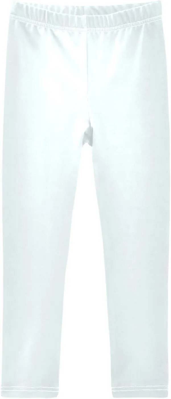 Girls Leggings Solid Toddler Footless Yoga Dance Pants Stretch High Waisted Leggings Size 4T -10Y
