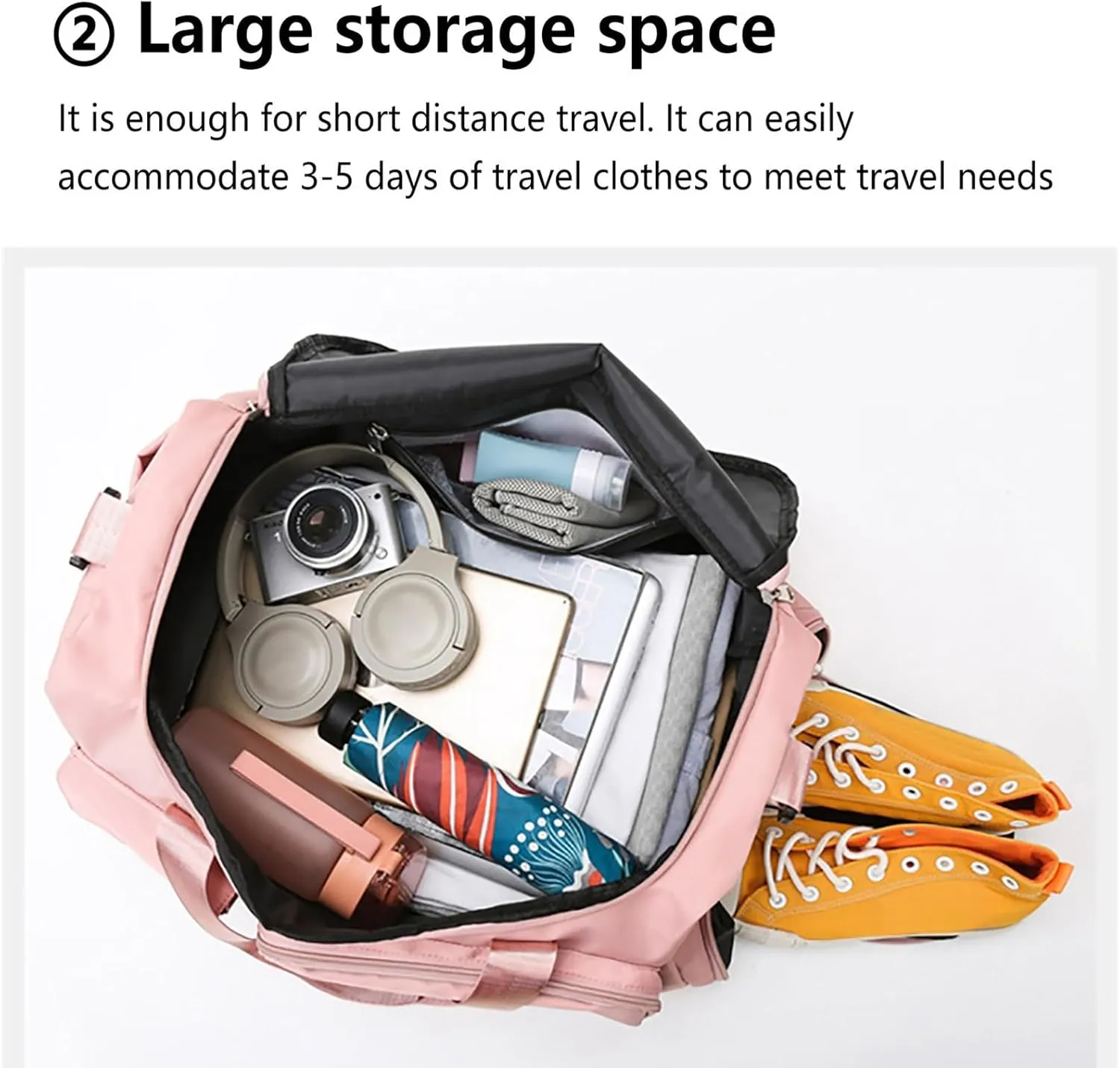 Gym Bag with Shoes Compartment,28L Duffel Bag Men,Waterproof Duffle Bag for Workout Travel Sports Yoga