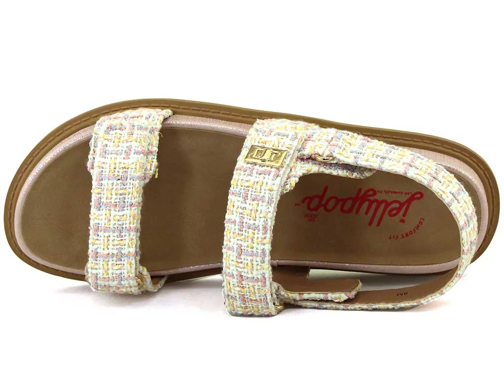 Jellypop Women's Marley Light Pink Multi Tweed