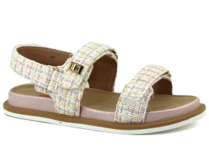 Jellypop Women's Marley Light Pink Multi Tweed