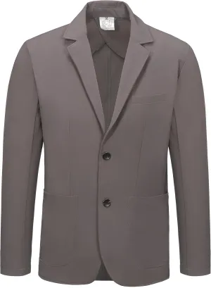 Little Donkey Andy Men's Blazer Jackets Business Casual Suit Lightweight Two Button Sport Coat