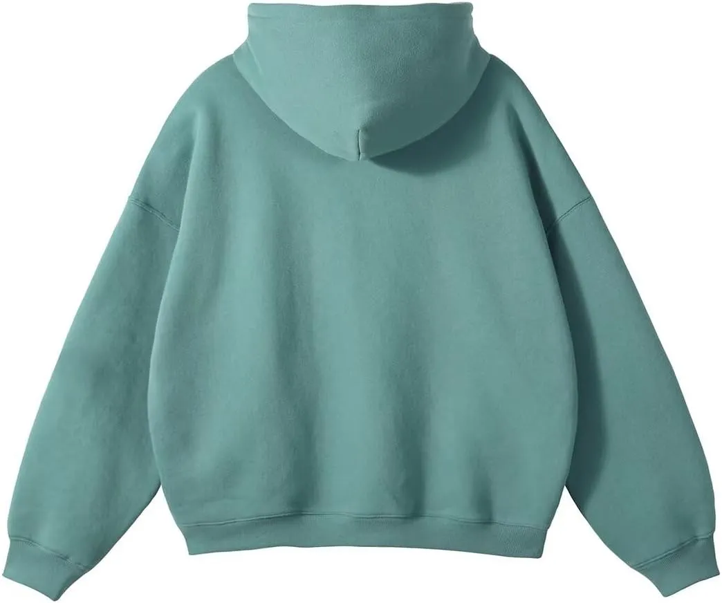 Men Hoodies Long Sleeve Pocket Casual Fleece Sweatshirt Mens Hip-Hop Pullovers Unisex