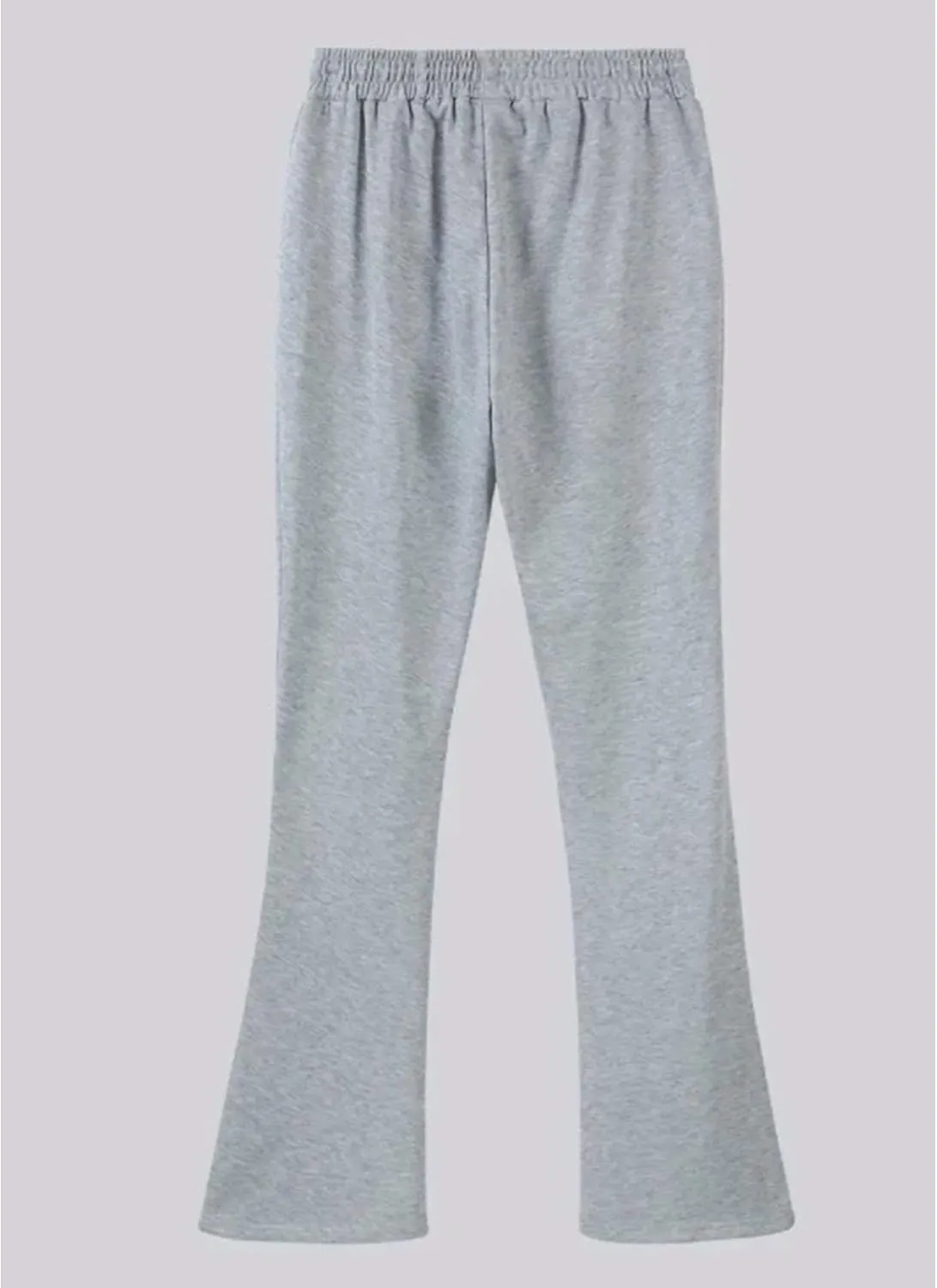Men Y2K Stacked Flared Sweatpants Athletic Casual Loose Fit Sweatpants Big and Tall Drawstring Running Pants