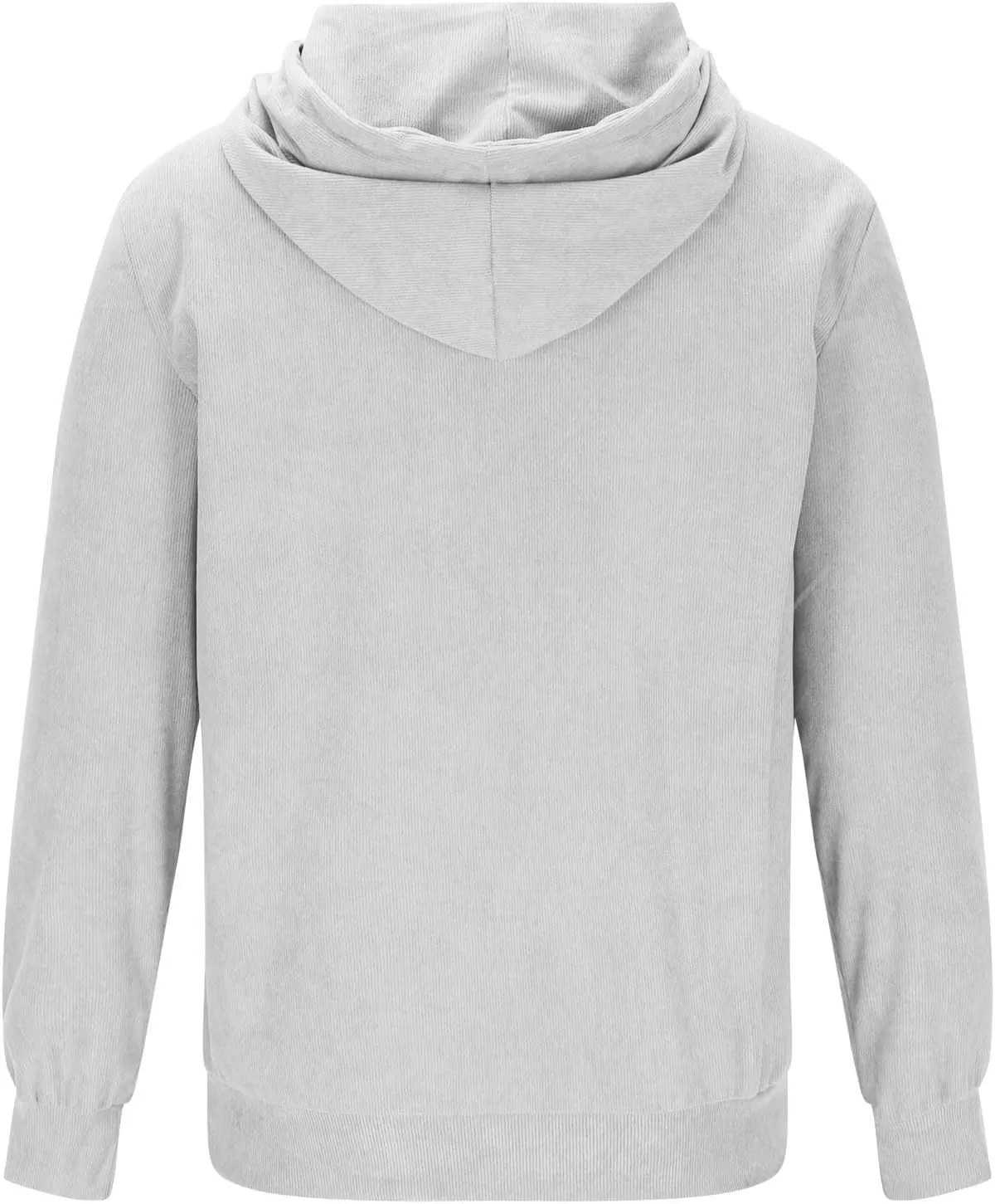 Mens Hooded Sweatshirt Long Sleeve Casual Corduroy Drawstring Pullover Hoodies with Pocket,2024 Tall and Big Tops