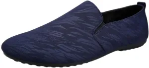 Men's Loafers Casual Shoes Comfort Lightweight Driving Shoes Travel Walking Shoes Slip on Fashion Office Shoes for Male Indoor Outdoor Blue