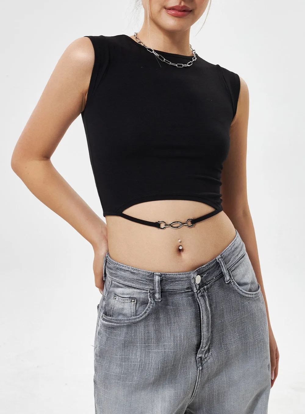 Mid-Rise Wide Leg Jeans CY330