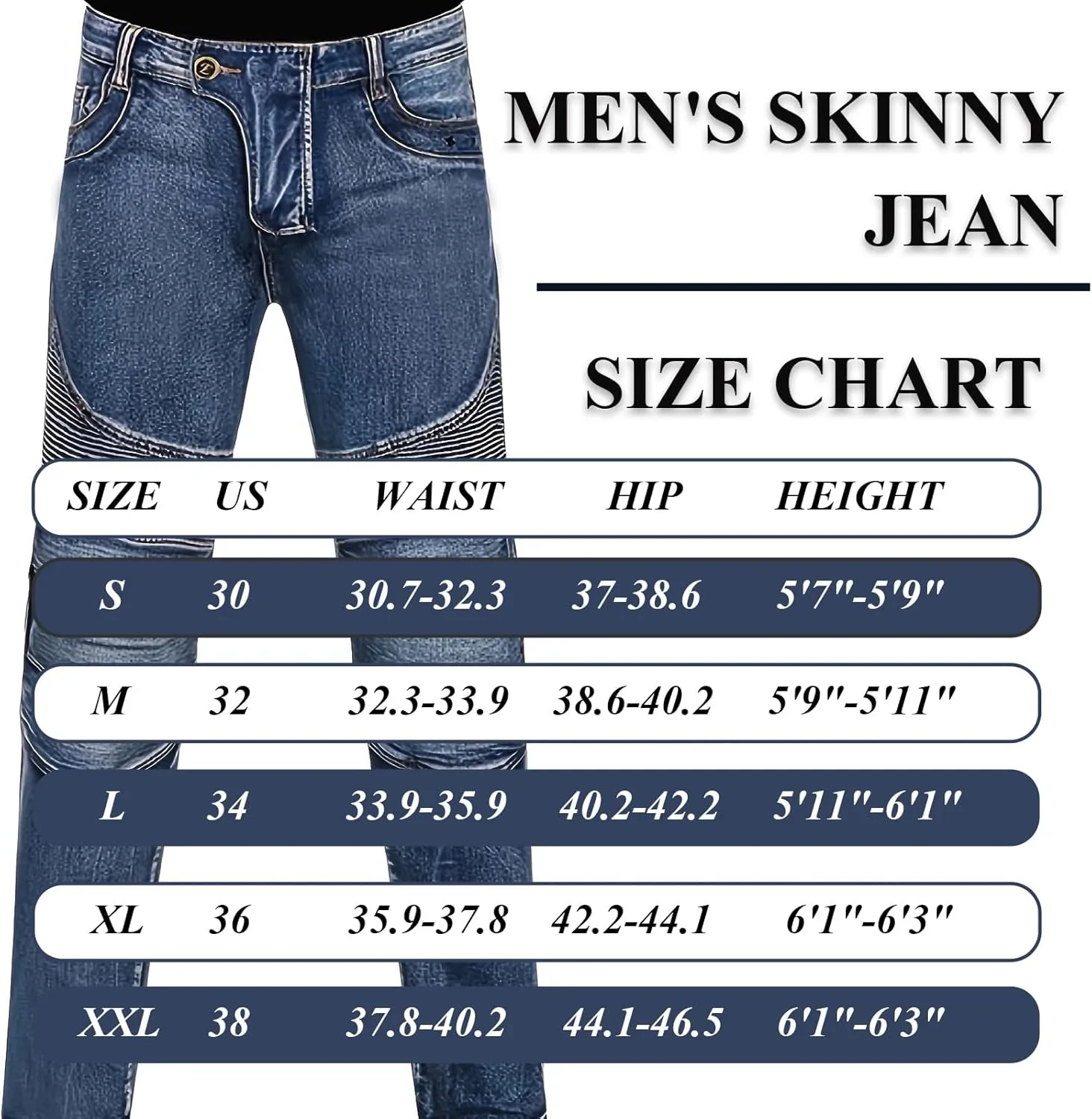Motorcycle Pants Motorcycle & Casual Jeans Comfy Regular Jeans Relaxed Fit Pants All Seasons for Men