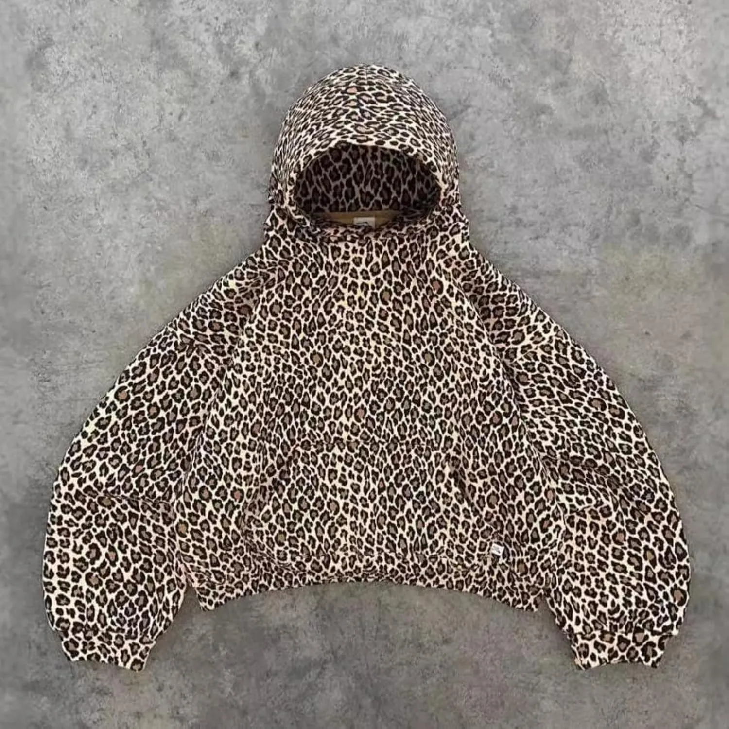 Oversized Leopard Print Hoodie Cheetah Print Hoodies Camo Hoodies Snake Hooded Y2k Graphic Hoodies