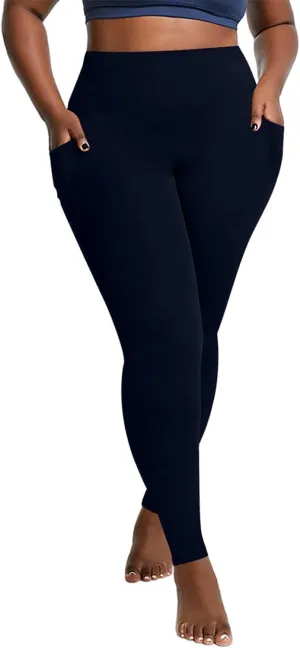 Oversized Pants for Women Plus Size Compression Leggings Butt Lifting Tummy Control Yoga Pants Comfy Elastic Sweatpats