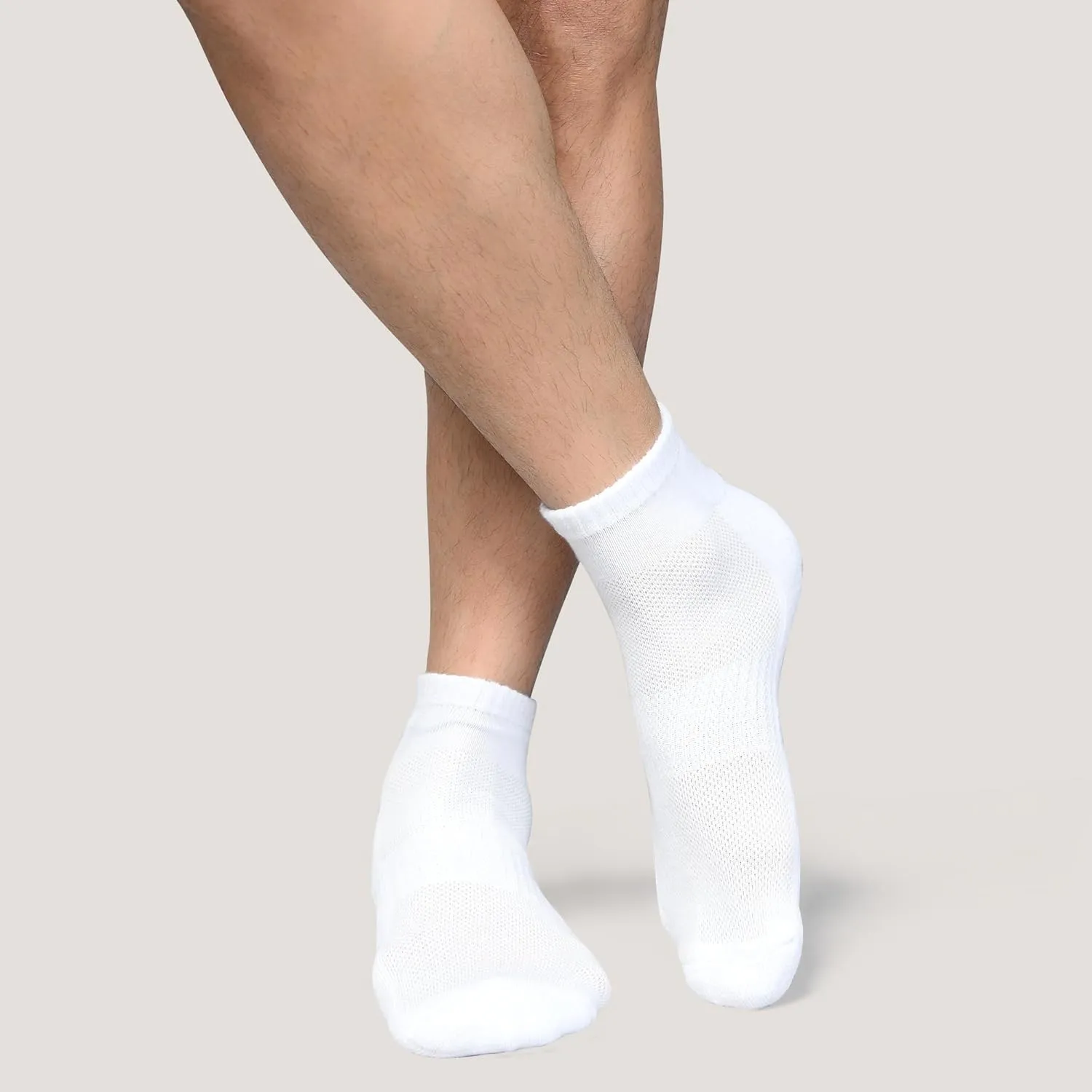 PARTH iMPEX Men's No Show Mesh Socks