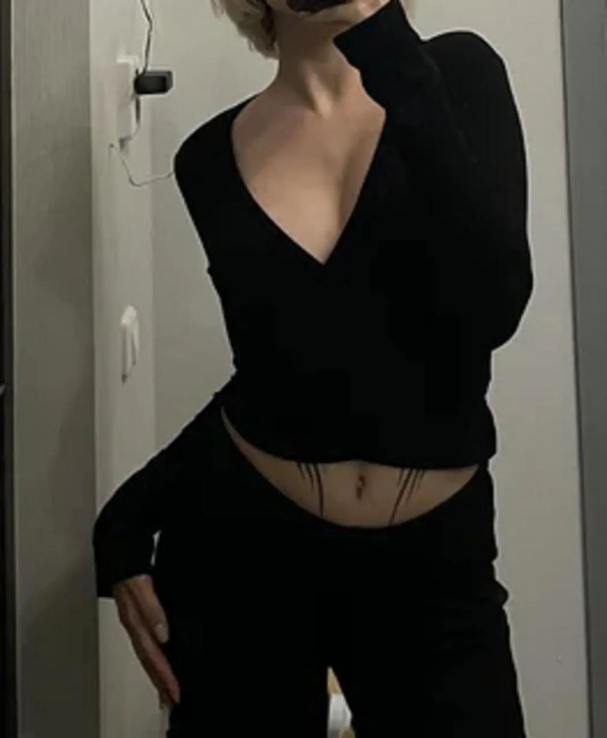 Pilates Ballet Wrap Tops for Women Y2K Long Sleeve Tie Front Yoga Shirts Slim Fit V Neck Bandage Workout Tops