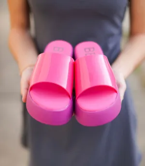 Solar Fuschia Sandal