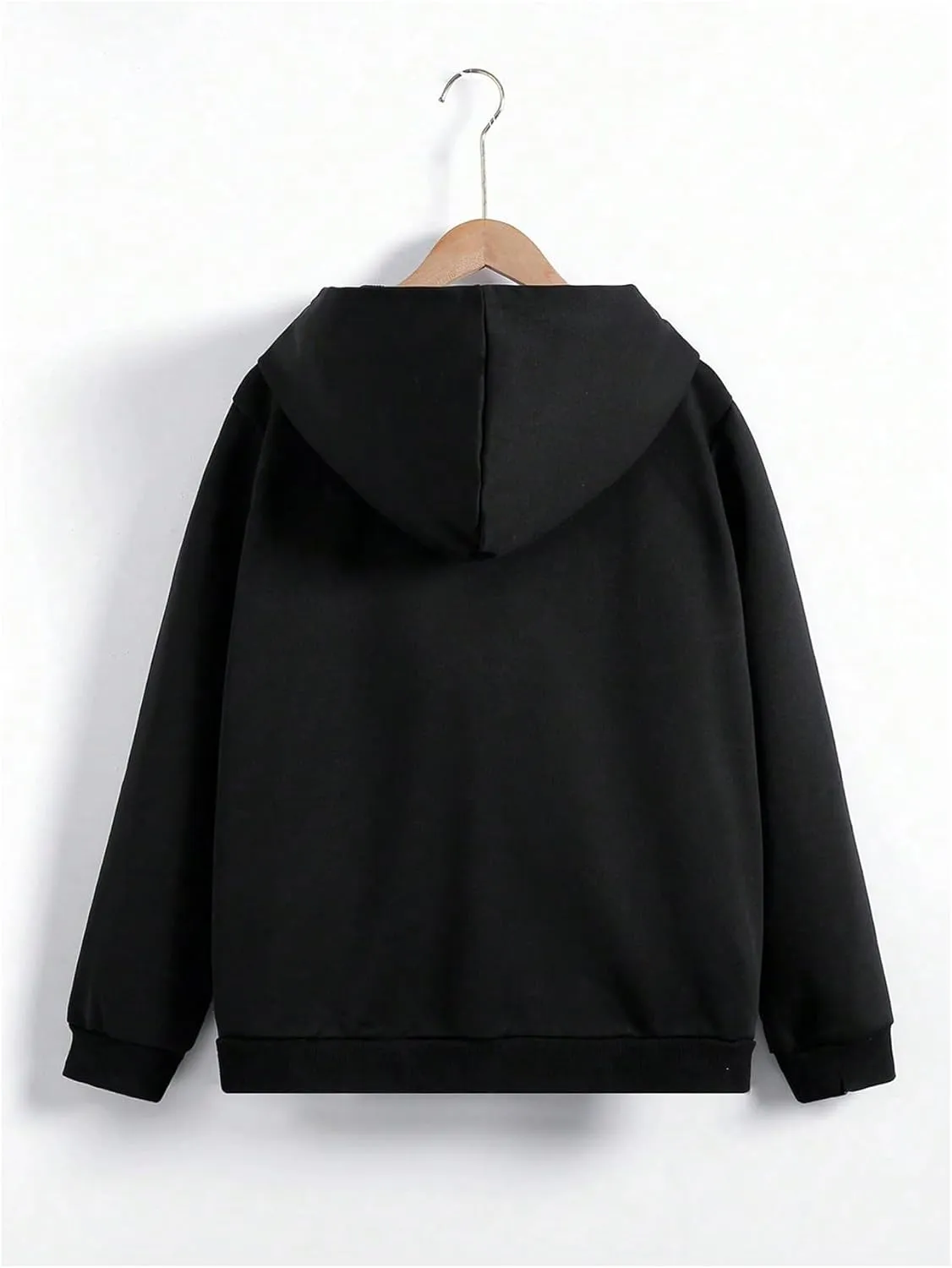SOLY HUX Boy's Zip Up Hooded Sweatshirt Jacket Classic Long Sleeve Hoodie Outerwear Casual Fall Outfits