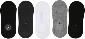 Steve Madden Women's 5 Pairs Ankle Socks, Sneaker Foot Liners, Loafer, Flats, Athletic, Slip-On - Footies Socks for Women