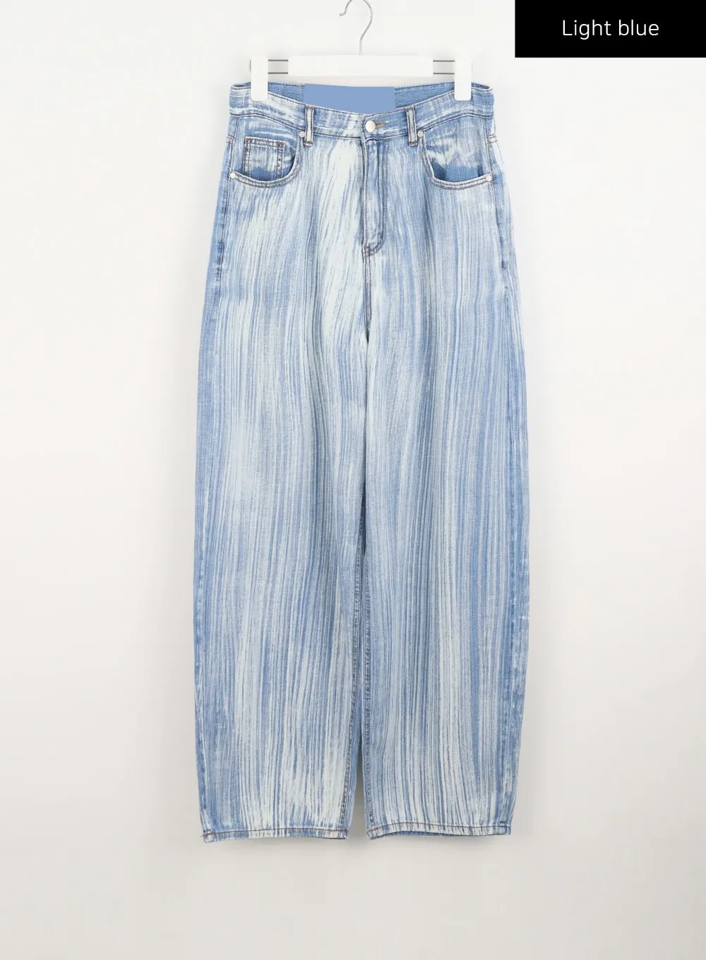 Stripe Baggy Jeans CU302