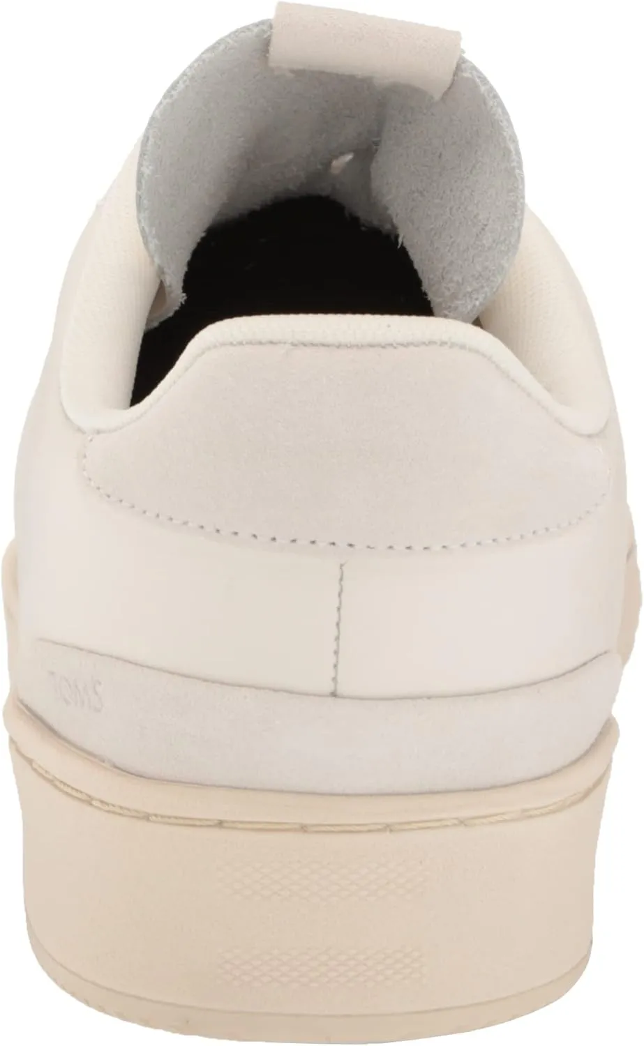 TOMS Mens Trvl Lite Leather Lace Up Sneakers Shoes Casual - Off White