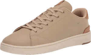 TOMS Men's TRVL LITE Sneaker, Oatmeal Leather, 12