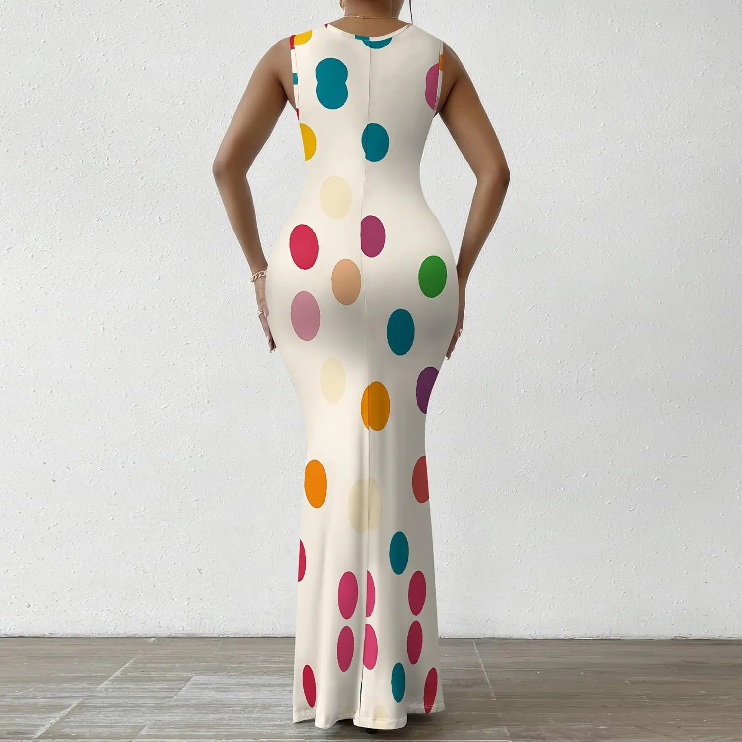 Women Summer Fashion Sexy Dress Casual Sleeveless Bodycon Sundress Elegant Pencil Curve Party Evening Dresses