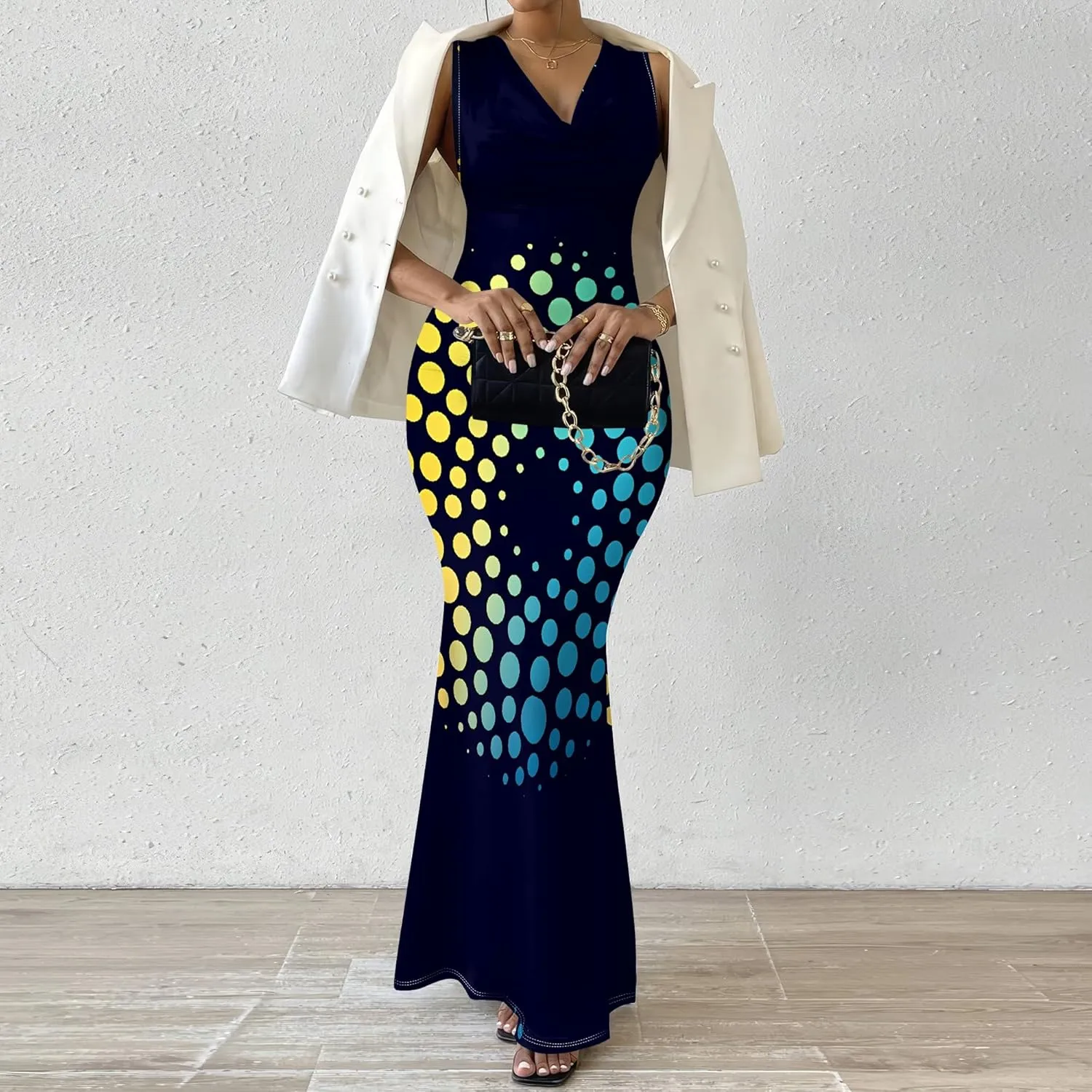 Women Summer Fashion Sexy Dress Casual Sleeveless Bodycon Sundress Elegant Pencil Curve Party Evening Dresses