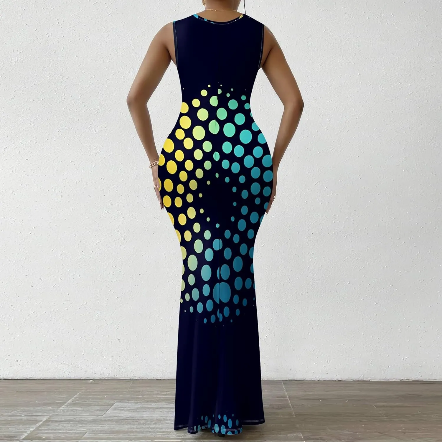 Women Summer Fashion Sexy Dress Casual Sleeveless Bodycon Sundress Elegant Pencil Curve Party Evening Dresses
