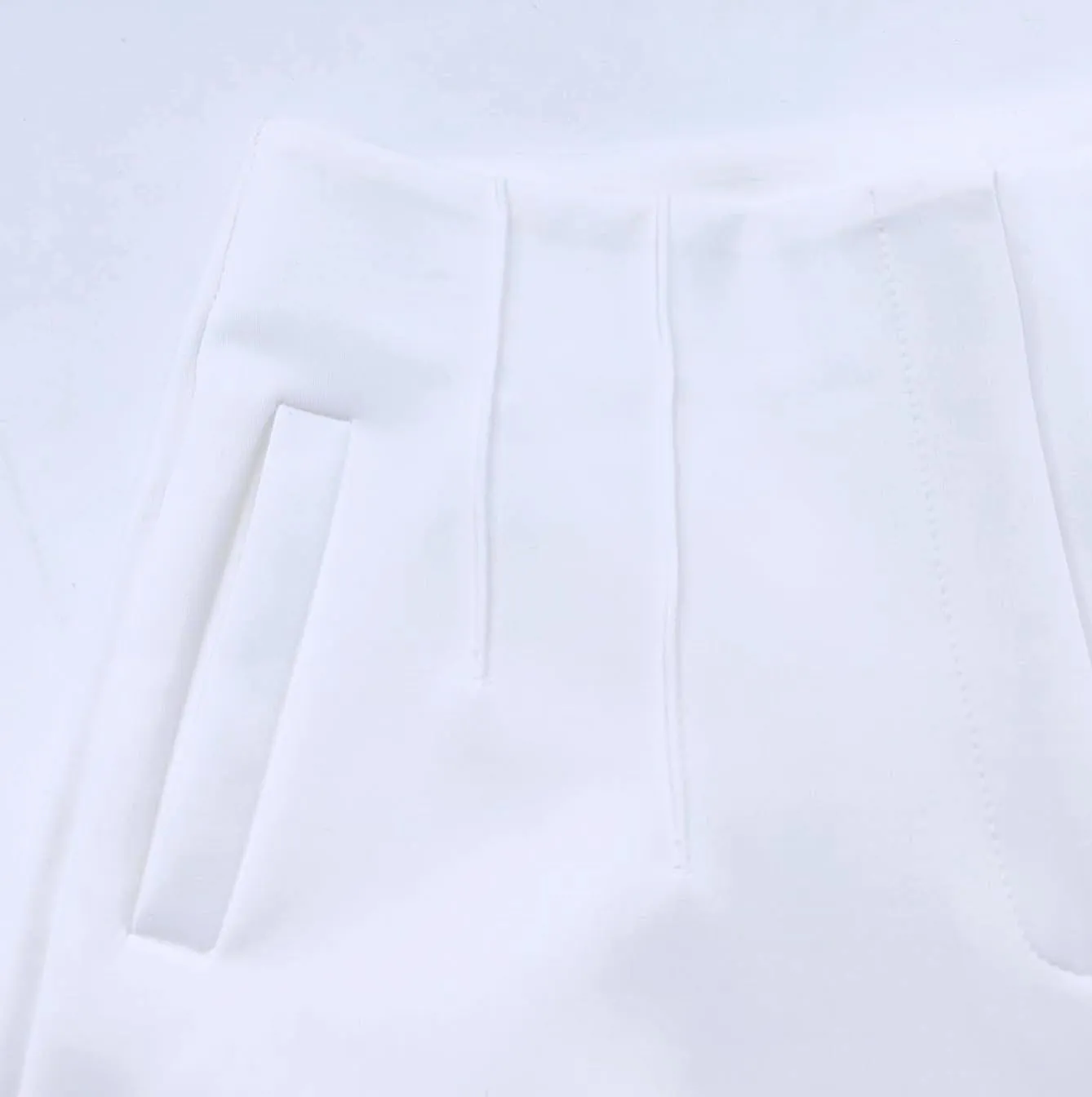 Womens High Waisted Pants Trendy Pleated Straight Leg Dress Pant Business Work Casual Trousers