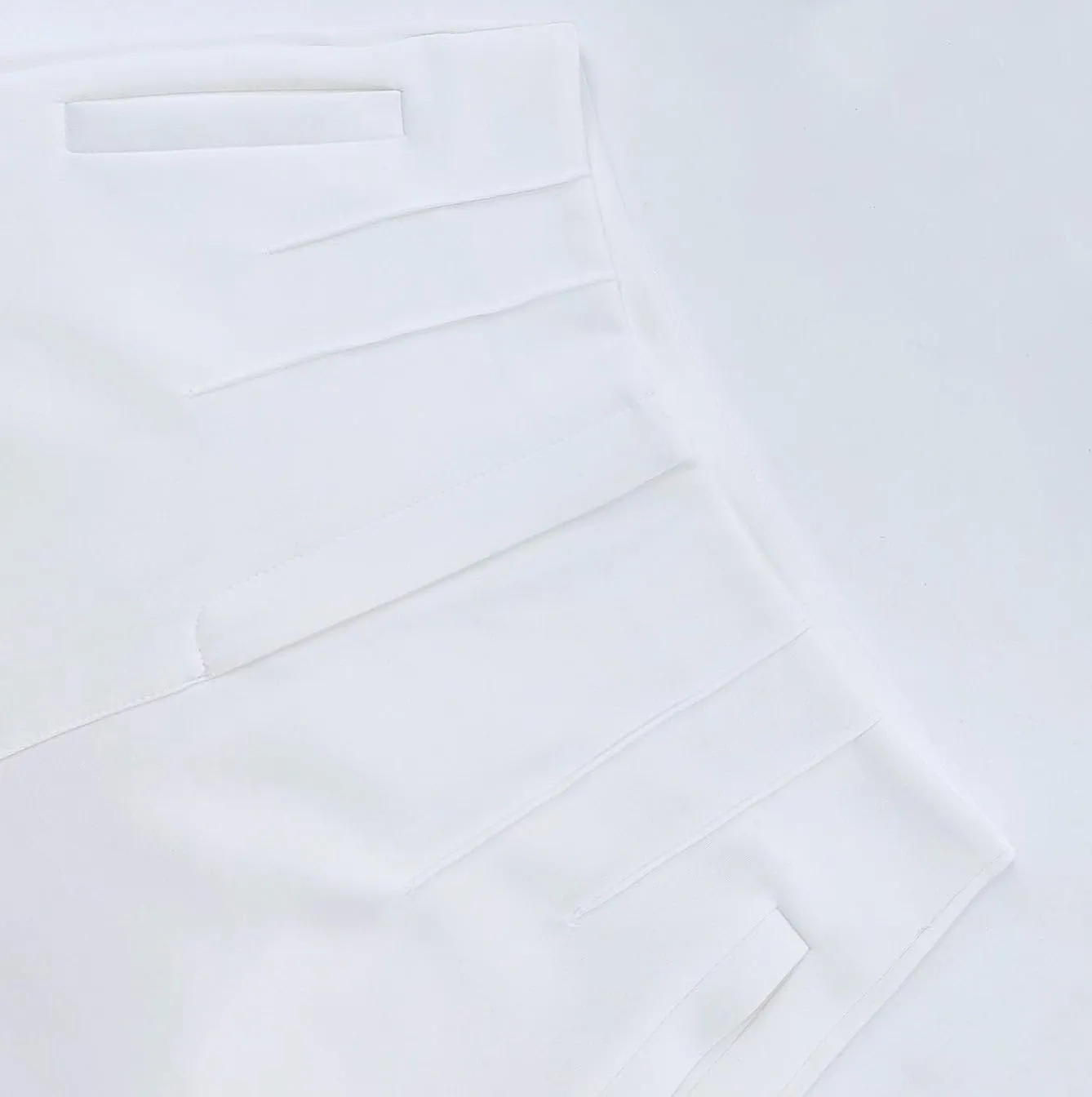 Womens High Waisted Pants Trendy Pleated Straight Leg Dress Pant Business Work Casual Trousers