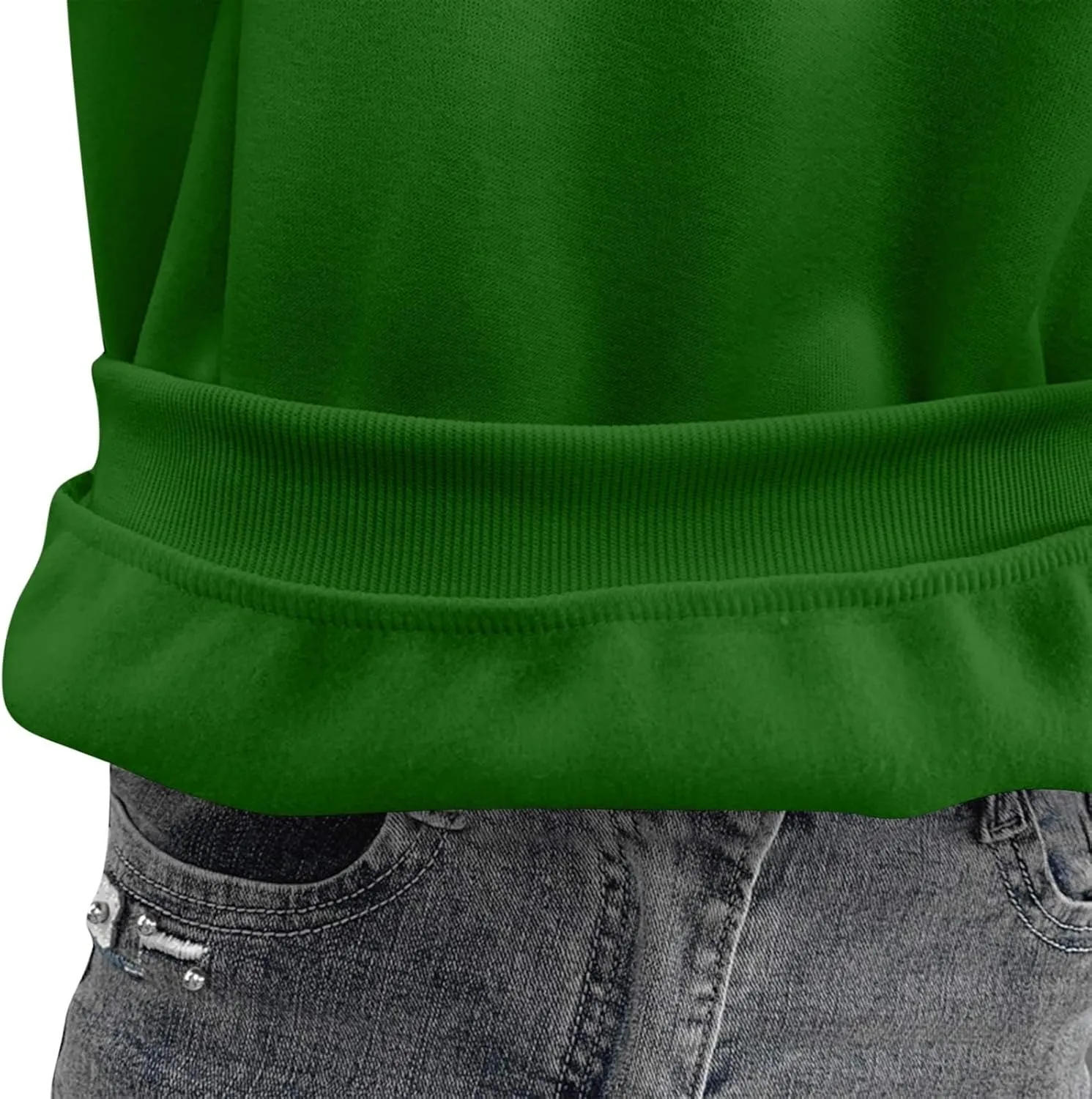 Women's Oversized Round Neck Sweatshirts Long Sleeve Turtleneck Velvet Sweatshirt,2024 Fall&Winter Trendy Women Top