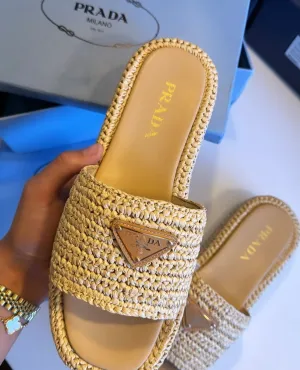 Woven Platform Sandals