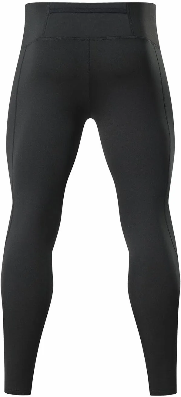 Xiaojmake Mens Compression Pants Workout Running Tights Leggings Sports Baselayer Training Pants Athletic Active Leggings