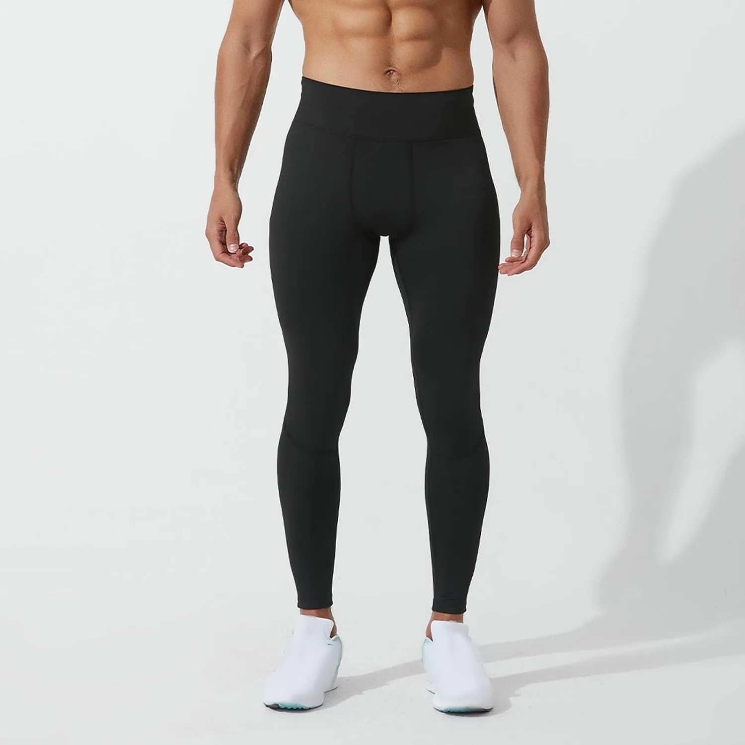 Xiaojmake Mens Compression Pants Workout Running Tights Leggings Sports Baselayer Training Pants Athletic Active Leggings
