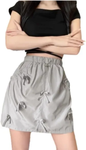 Y2K Mini Skirt Balletcore Mini Skirts for Women Pleated Skirts Y2k Clothes Trendy Skort Coquette Clothes